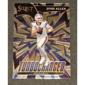 2021 Panini Select #TUR-17 Josh Allen Turbocharged